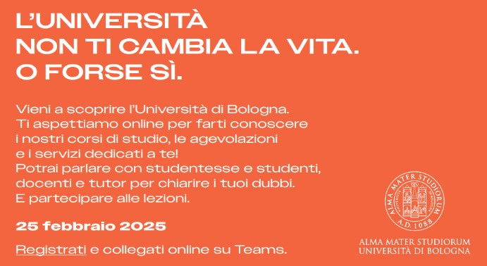 Giornate dell’Orientamento dell’Alma Mater Studiorum di Bologna