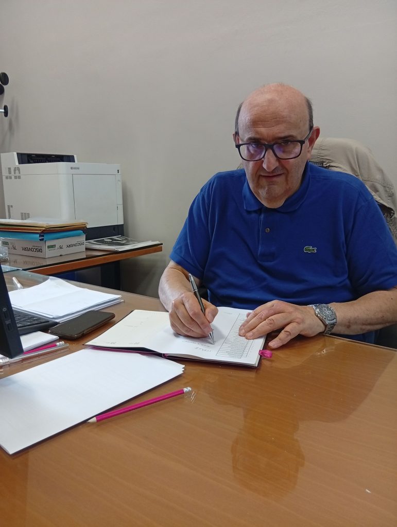 Il professor Luigi Facciotto