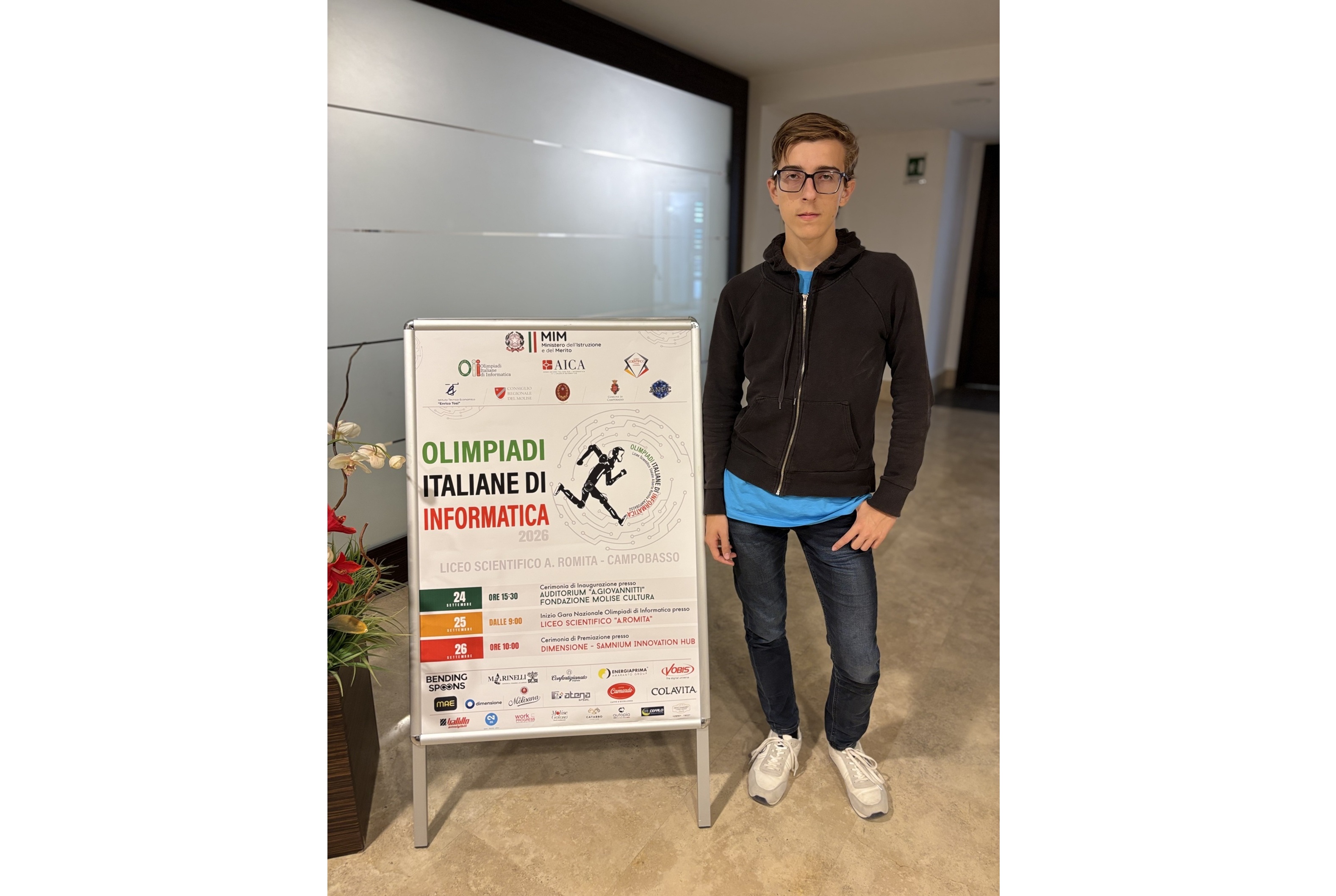 Leonardo Villa, argento alle Olimpiadi italiane di Informatica 2026